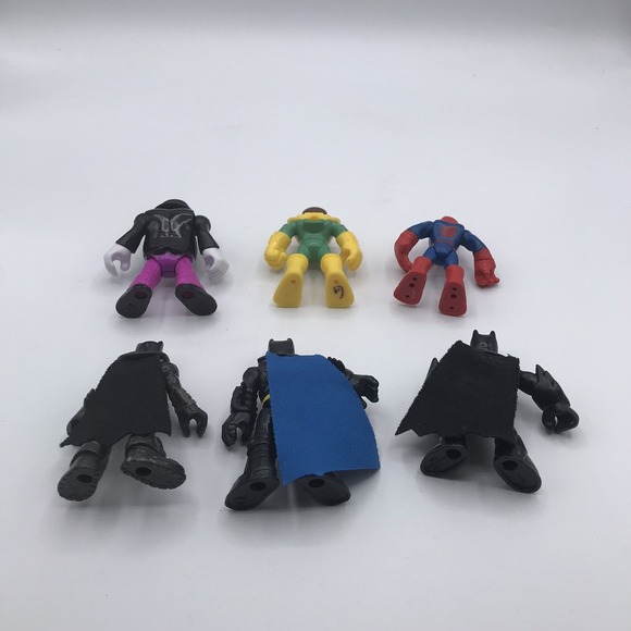 Imaginext DC Super Friends Batman X 3, Penguin, Spider-Man, Dr. Octopus - Picture 5 of 16